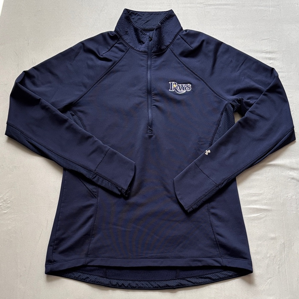 Under Armour Navy Quarter-Zip Sweatshirt